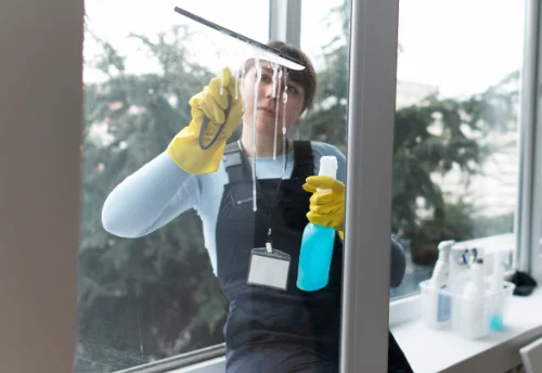Nettoyage de vitres intérieures et extérieures à Vallée-de-Ronsard